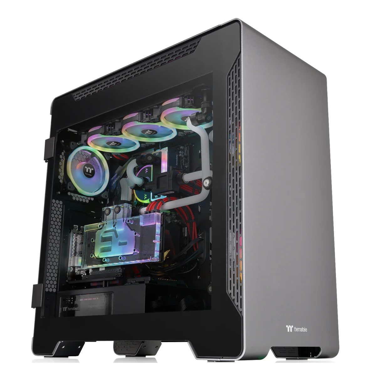 A700 Aluminum Tempered Glass Edition Full Tower Chassis - Image 2