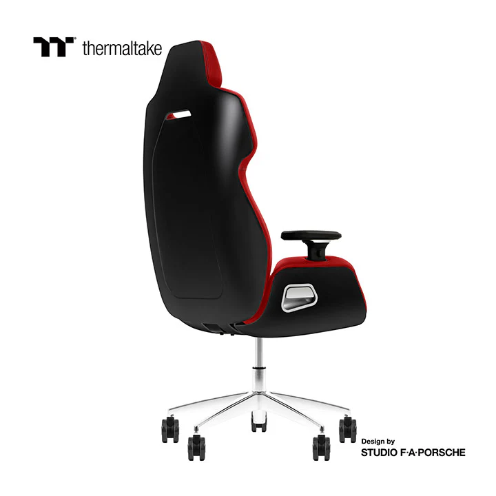 ARGENT E700 Real Leather Gaming Chair (Black Houndstooth Fabric) Design by Studio F. A. Porsche - Image 5