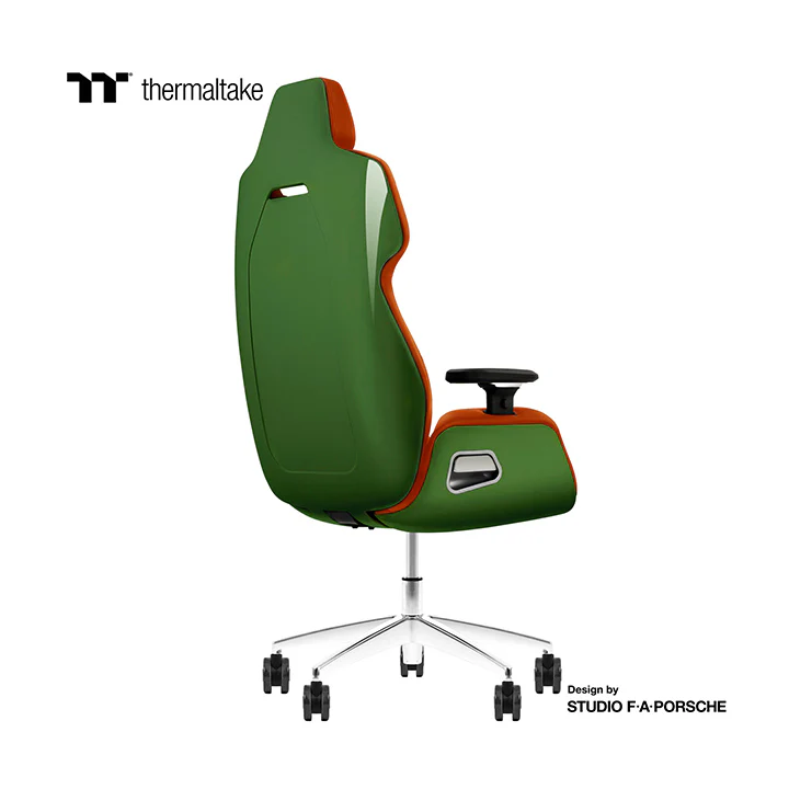 ARGENT E700 Real Leather Gaming Chair (Racing Green Houndstooth Fabric) Design by Studio F. A. Porsche - Image 5