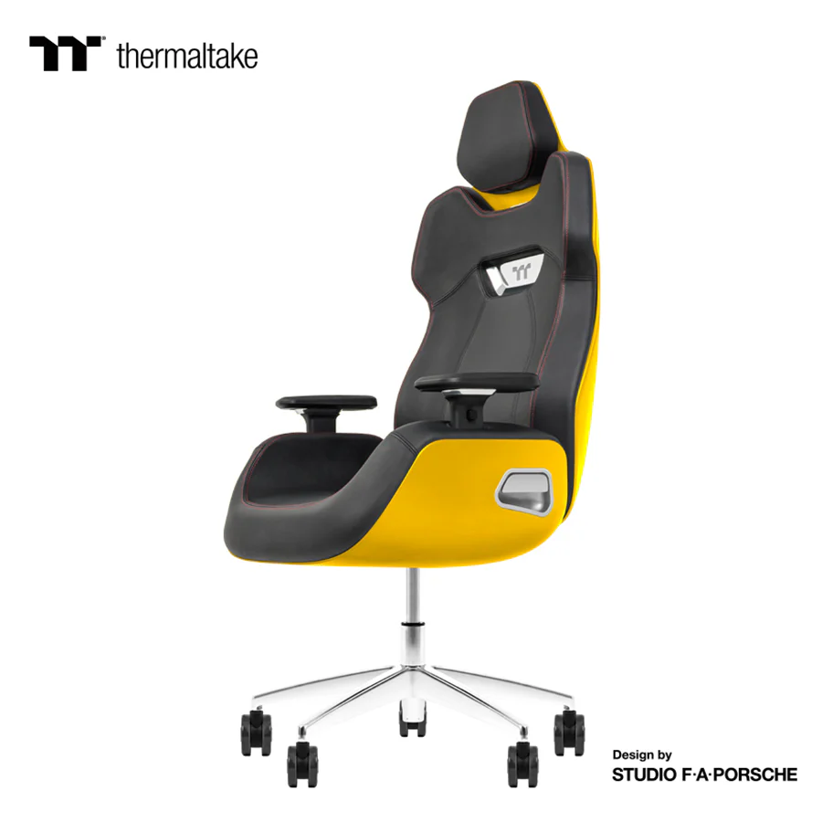 ARGENT E700 Real Leather Gaming Chair (Sanga Yellow) Design by Studio F. A. Porsche - Image 2