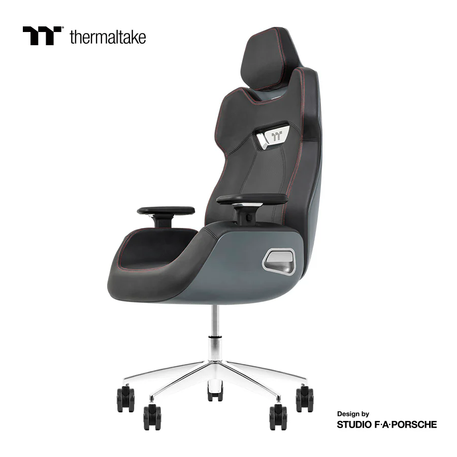 ARGENT E700 Real Leather Gaming Chair (Space Gray) Design by Studio F. A. Porsche - Image 2