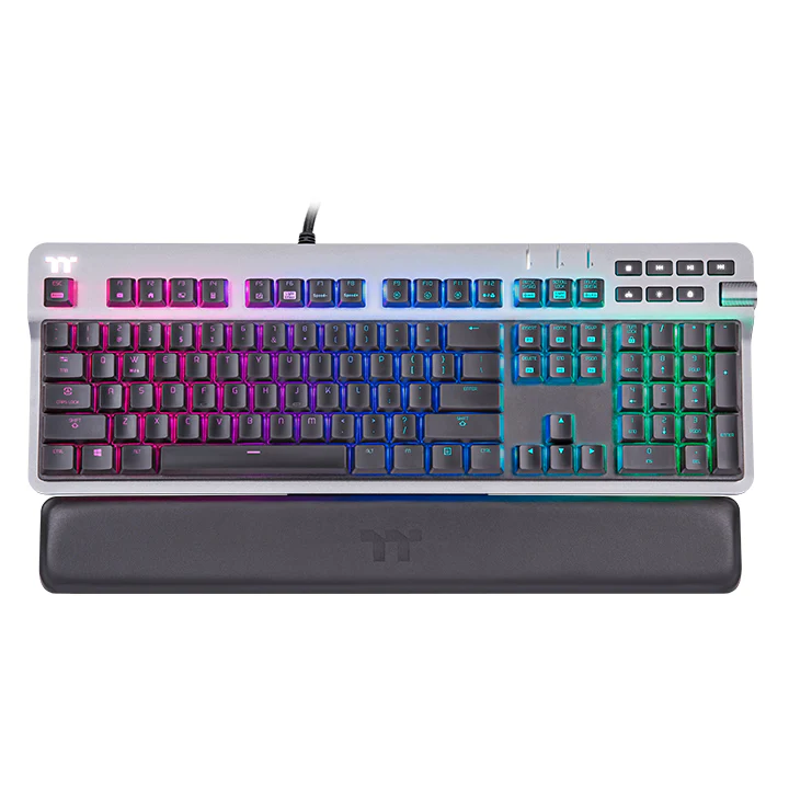 ARGENT K6 RGB Low Profile Mechanical Gaming Keyboard Cherry MX Speed Silver - Image 2