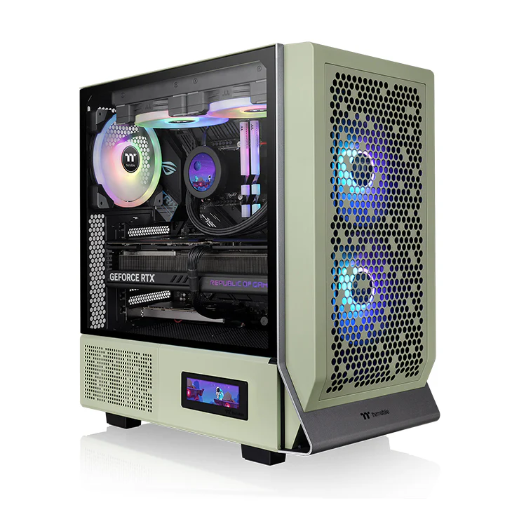 Ceres 300 TG ARGB Matcha Green Mid Tower Chassis - Image 2