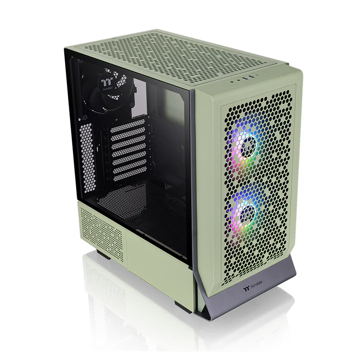 Ceres 300 TG ARGB Matcha Green Mid Tower Chassis - Image 6