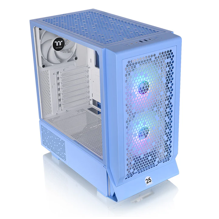 Ceres 330 TG ARGB Hydrangea Blue Mid Tower Chassis - Image 7