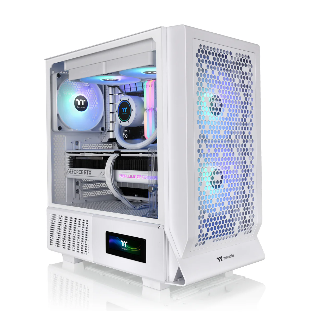 Ceres 330 TG ARGB Snow Mid Tower Chassis - Image 2