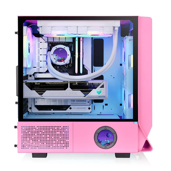Ceres 350 MX Bubble Pink Mid Tower Chassis - Image 4