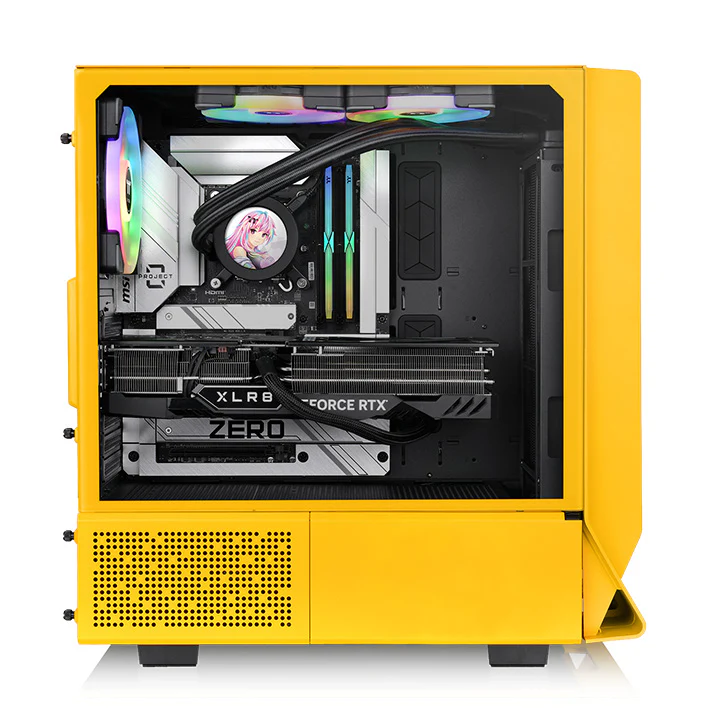 Ceres 350 MX Bumblebee Mid Tower Chassis - Image 4