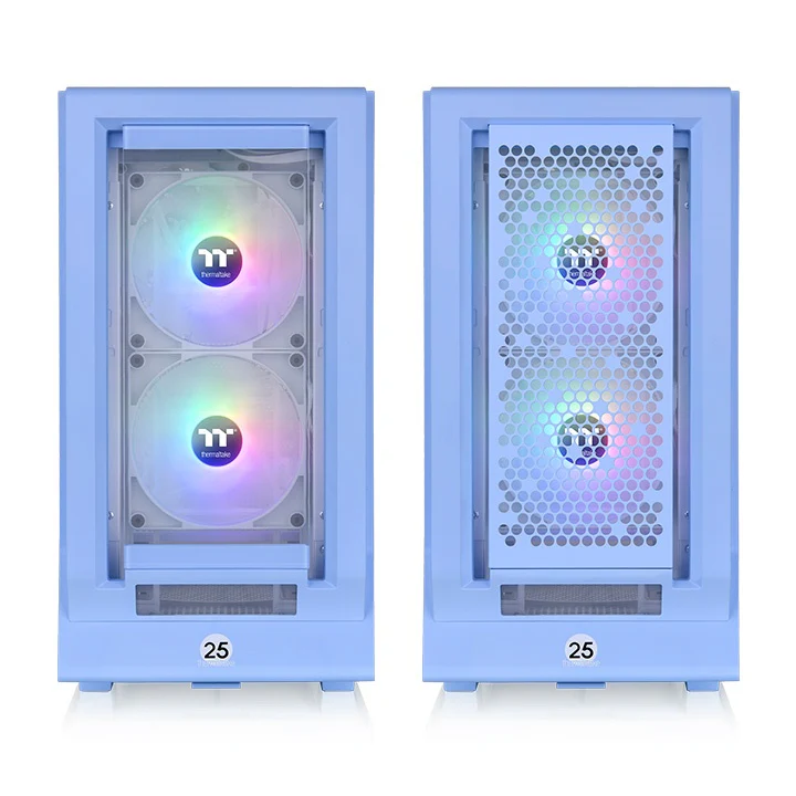 Ceres 350 MX Hydrangea Blue Mid Tower Chassis - Image 3