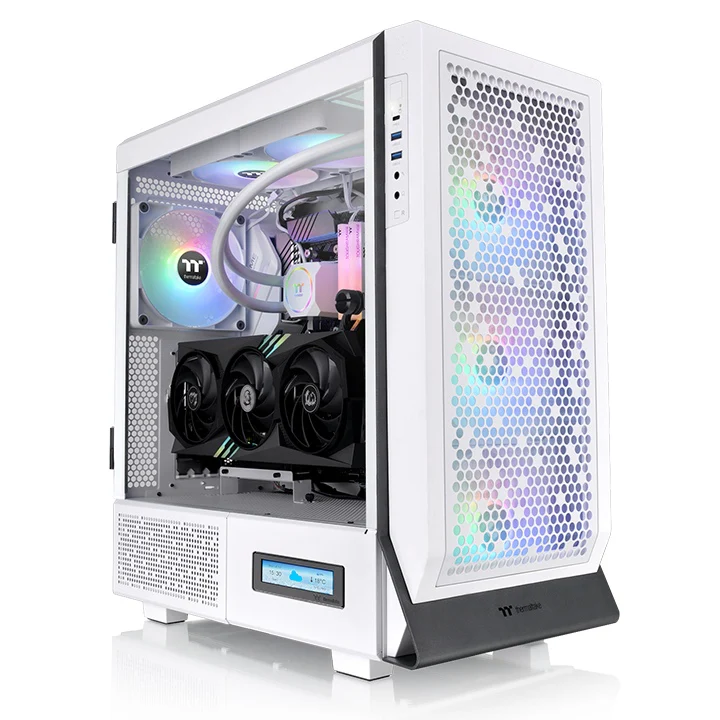 Ceres 500 TG ARGB Snow Mid Tower Chassis - Image 2