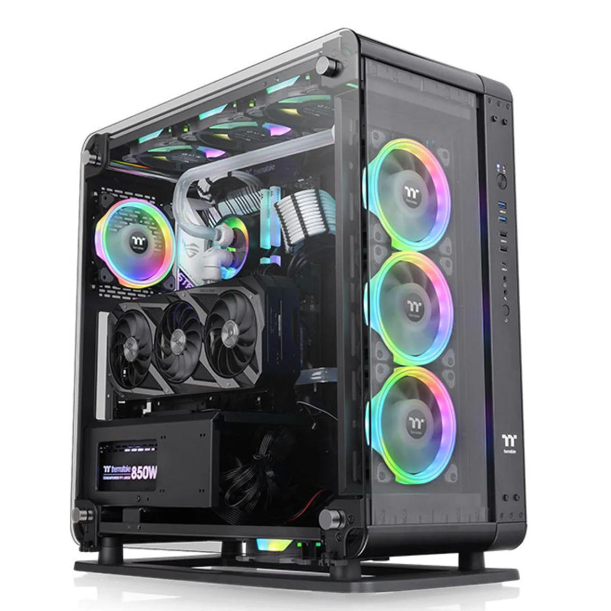 Core P6 Tempered Glass Mid Tower Chassis - Image 2
