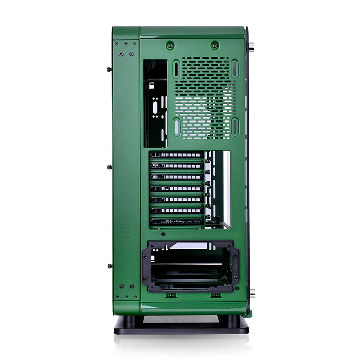 Core P6 Tempered Glass Racing Green Mid Tower Chassis - Image 5