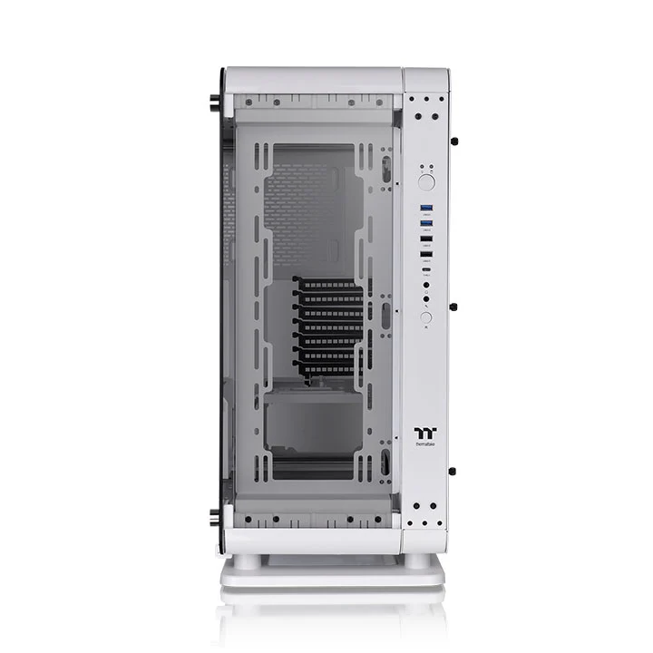 Core P6 Tempered Glass Snow Mid Tower Chassis - Image 4