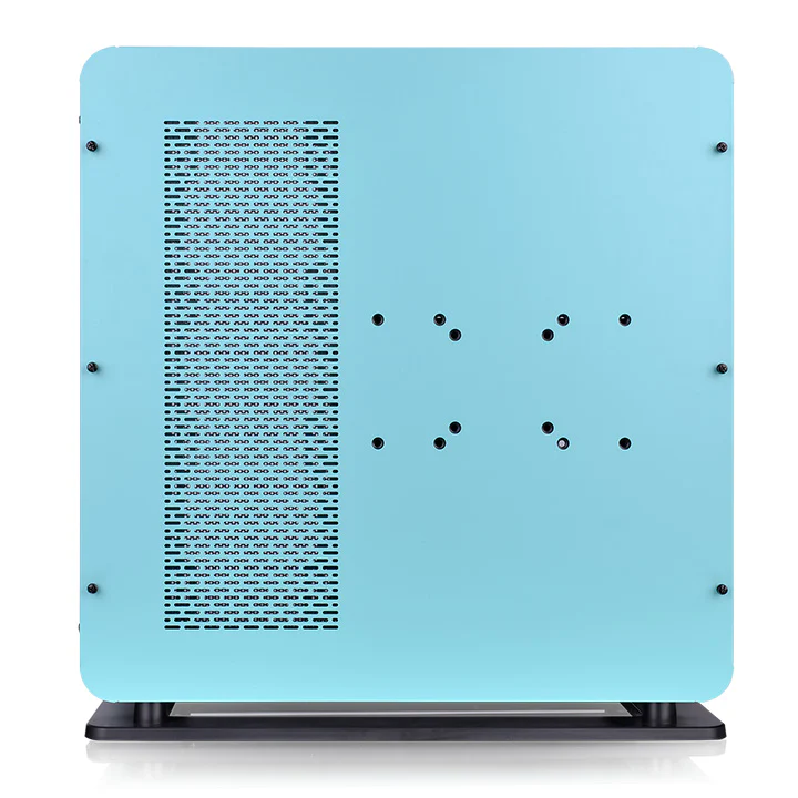 Core P6 Tempered Glass Turquoise Mid Tower Chassis - Image 7