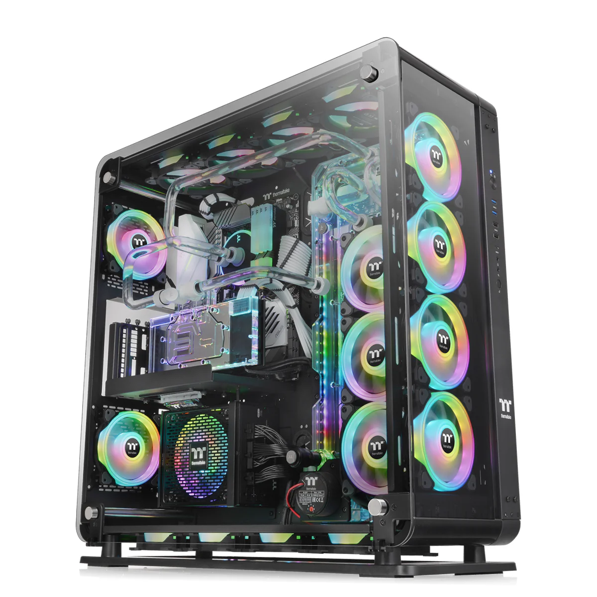Core P8 Tempered Glass Full Tower Chassis - Image 2
