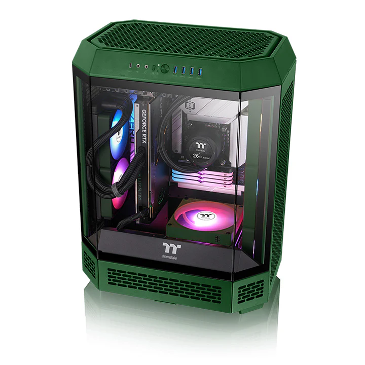 CT120 EX ARGB Sync PC Cooling Fan Racing Green (3-Fan Pack) - Image 6