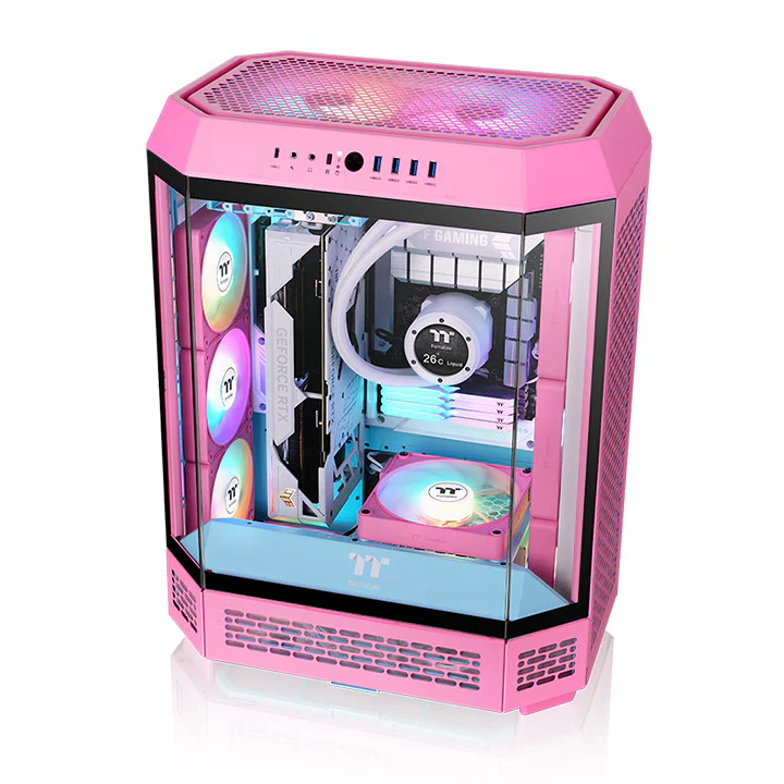 CT120 EX Reverse ARGB Sync PC Cooling Fan Bubble Pink (3-Fan Pack) - Image 3