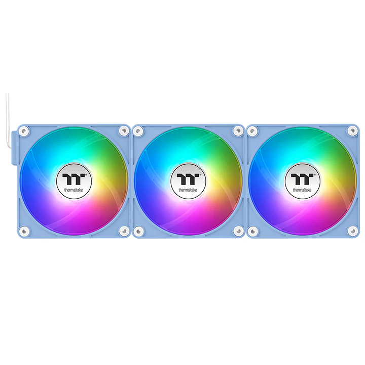 CT120 EX Reverse ARGB Sync PC Cooling Fan Hydrangea Blue (3-Fan Pack) - Image 2