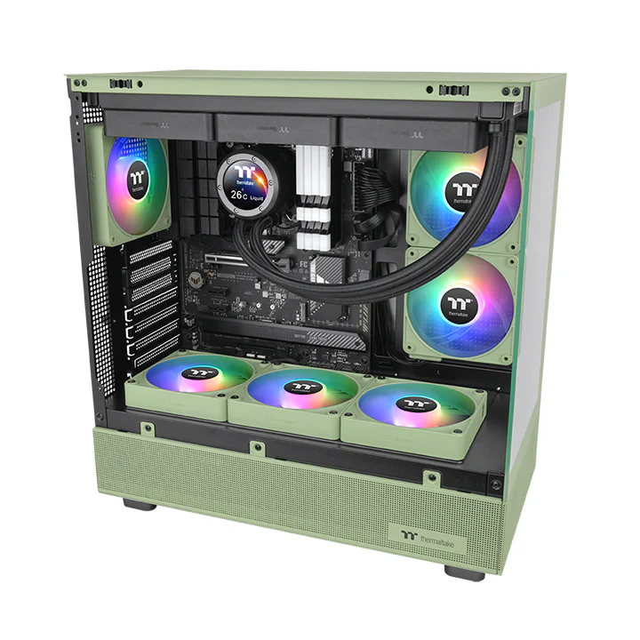 CT120 EX Reverse ARGB Sync PC Cooling Fan Matcha Green (3-Fan Pack) - Image 6