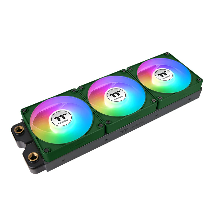 CT120 EX Reverse ARGB Sync PC Cooling Fan Racing Green (3-Fan Pack) - Image 3