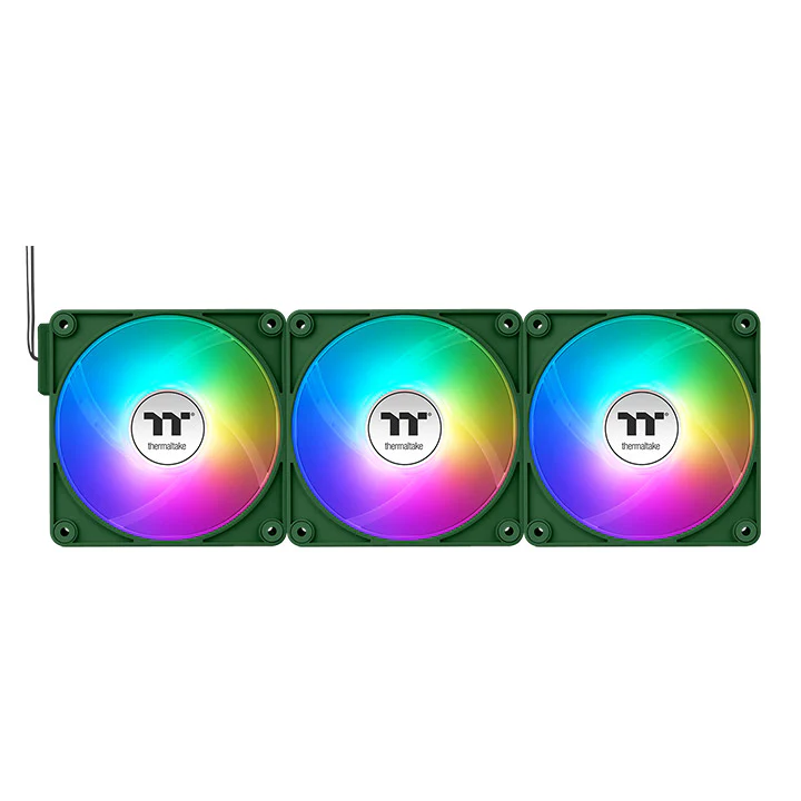 CT120 EX Reverse ARGB Sync PC Cooling Fan Racing Green (3-Fan Pack) - Image 4