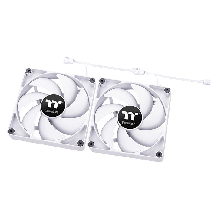 CT120 PC Cooling Fan White (2-Fan Pack) - Image 4