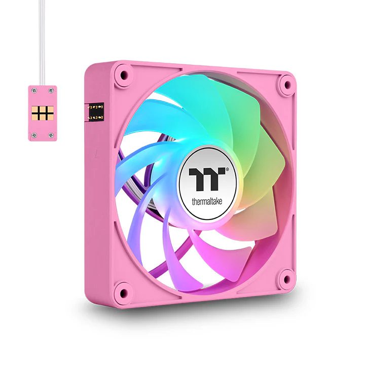 CT140 EX Reverse ARGB Sync PC Cooling Fan Bubble Pink (3-Fan Pack)