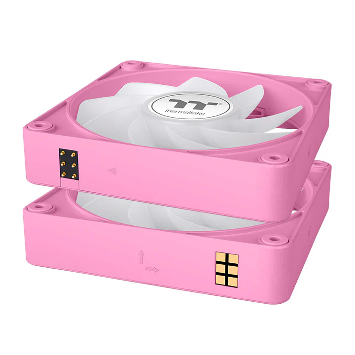 CT140 EX Reverse ARGB Sync PC Cooling Fan Bubble Pink (3-Fan Pack) - Image 2