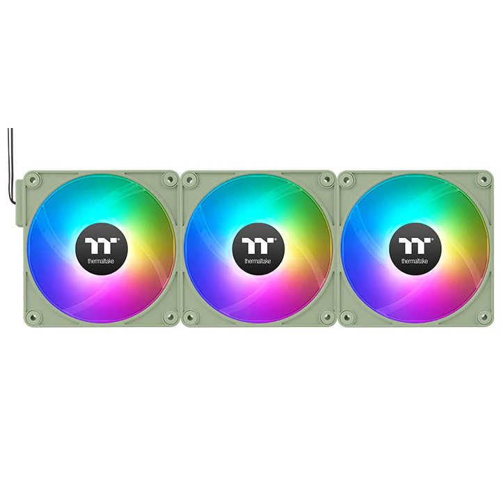 CT140 EX Reverse ARGB Sync PC Cooling Fan Matcha Green (3-Fan Pack) - Image 2