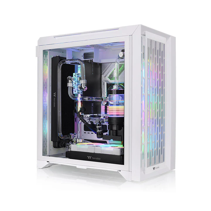 CTE C700 TG ARGB Snow Mid Tower Chassis - Image 2