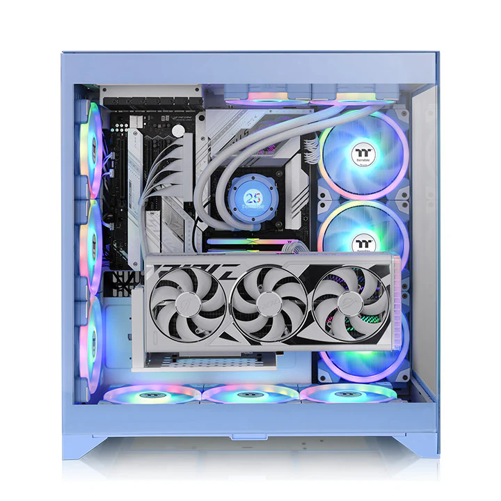 CTE E600 MX Hydrangea Blue Mid Tower Chassis - Image 6
