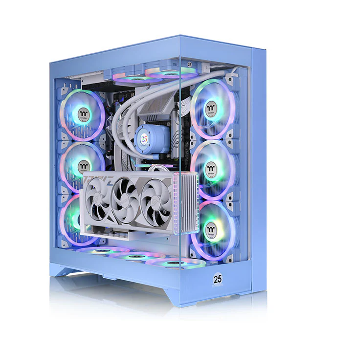 CTE E660 MX Hydrangea Blue Mid Tower Chassis - Image 5