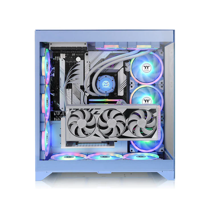 CTE E660 MX Hydrangea Blue Mid Tower Chassis - Image 6