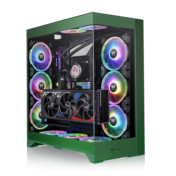 CTE E660 MX Racing Green Mid Tower Chassis - Image 5