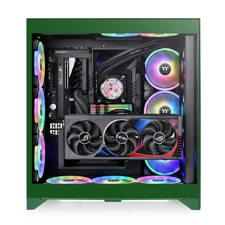 CTE E660 MX Racing Green Mid Tower Chassis - Image 6