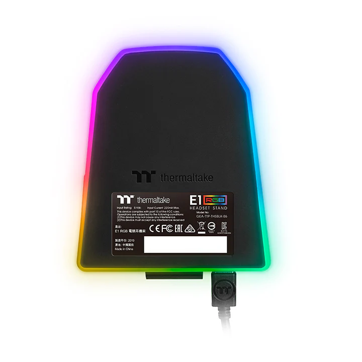E1 RGB Gaming Headset Stand - Image 6