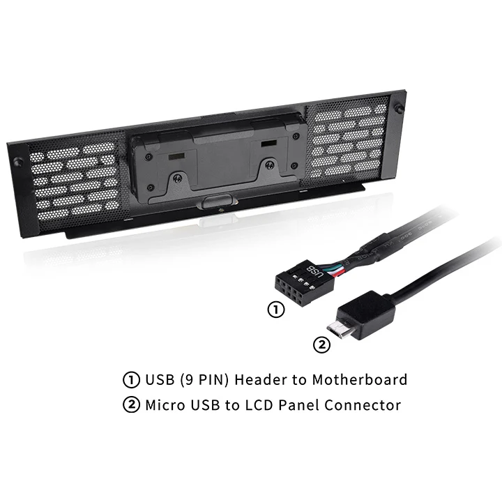 LCD Panel Kit for The Tower 200 Black - Image 2