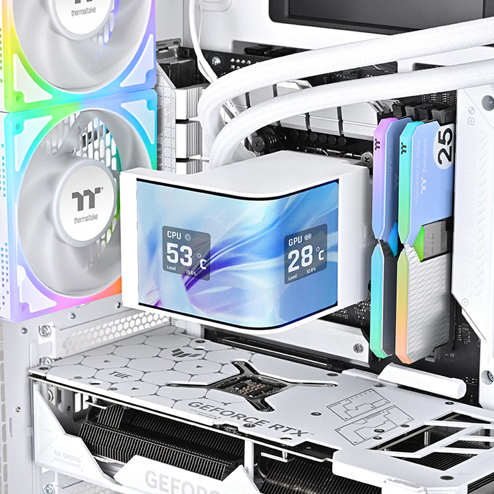 MAGCurve 360 Ultra ARGB Sync AIO Liquid Cooler - Snow Edition - Image 3