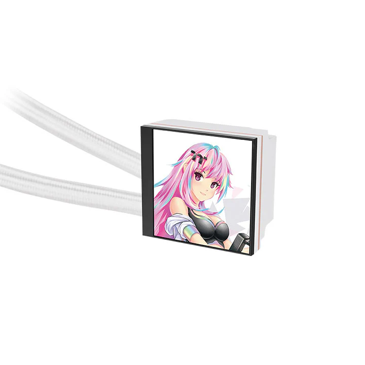 MAGFloe 420 Ultra ARGB Sync AIO Liquid Cooler - Snow Edition - Image 2