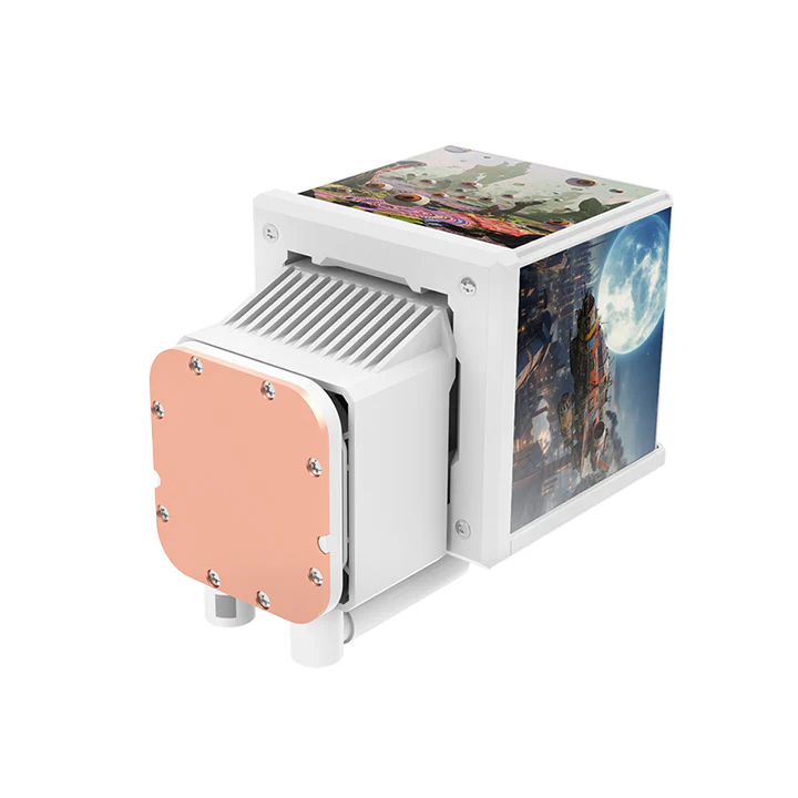 MINECUBE 360 Ultra ARGB Sync AIO Liquid Cooler - Snow Edition - Image 4