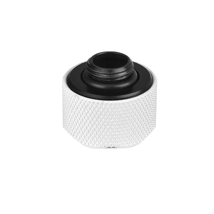 Pacific C-PRO G1/4 PETG Tube 16mm OD Compression – White (6-Pack Fittings) - Image 2