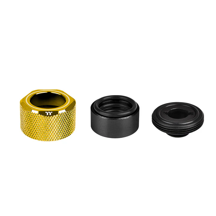 Pacific G1/4 PETG Tube 16mm OD Compression – Gold - Image 3