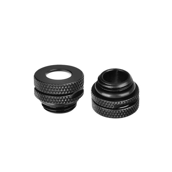 Pacific G1/4 Pressure Equalizer Stop Plug w/ O-Ring - Black