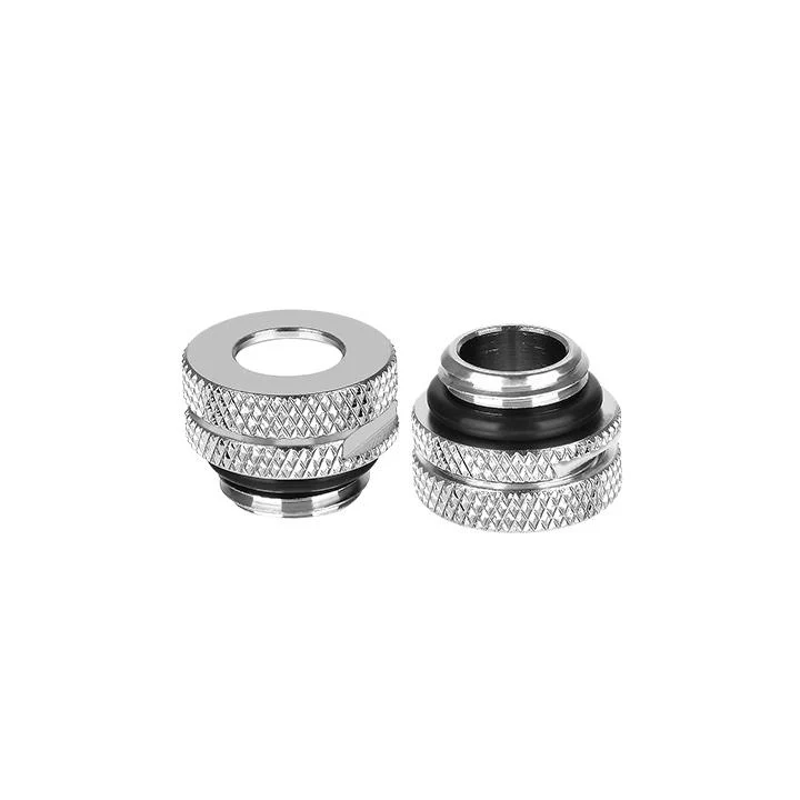 Pacific G1/4 Pressure Equalizer Stop Plug w/ O-Ring - Chrome