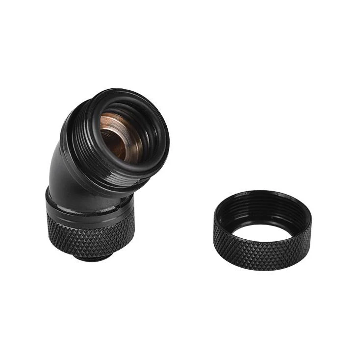 Pacific G14 PETG Tube 45-Degree Compression 16mm OD – Black - Image 2