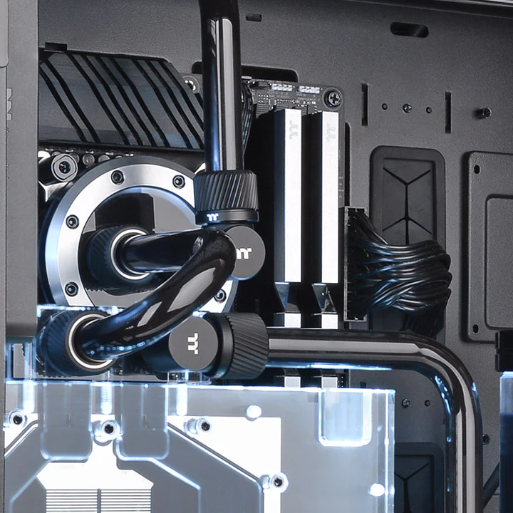 Pacific SF Hard Tube 16mm OD Compression - Matte Black - Image 4