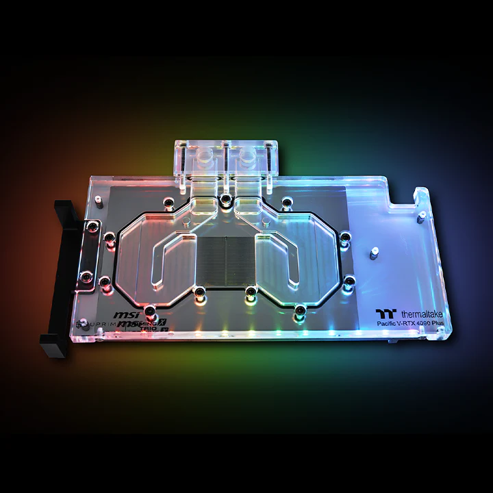 Pacific V-RTX 4090 Plus (MSI GAMING TRIO & SUPRIM) GPU Water Block - Image 2