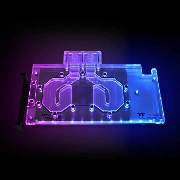 Pacific V-RTX 4090 Plus (MSI GAMING TRIO & SUPRIM) GPU Water Block - Image 3