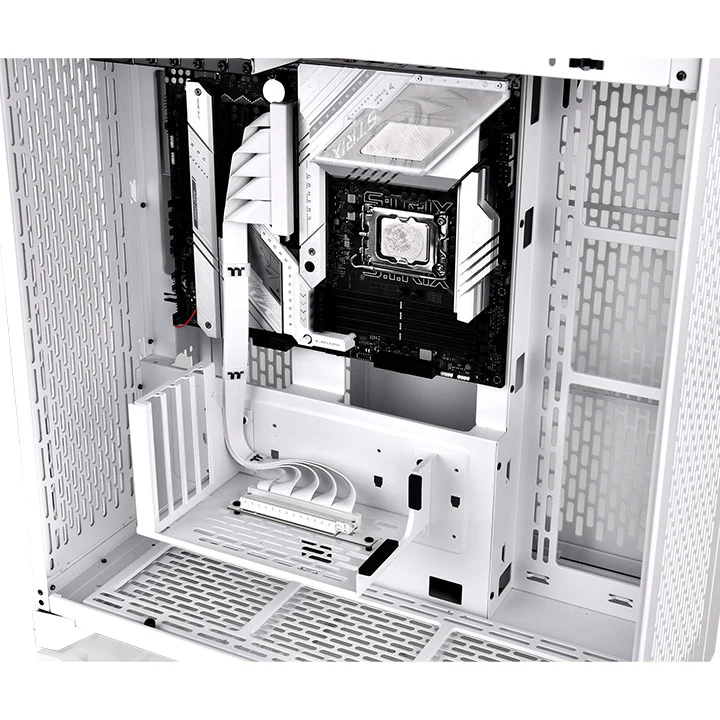 PCI-E 4.0 Dual 90 Degree Riser Cable 400mm Snow - Image 5