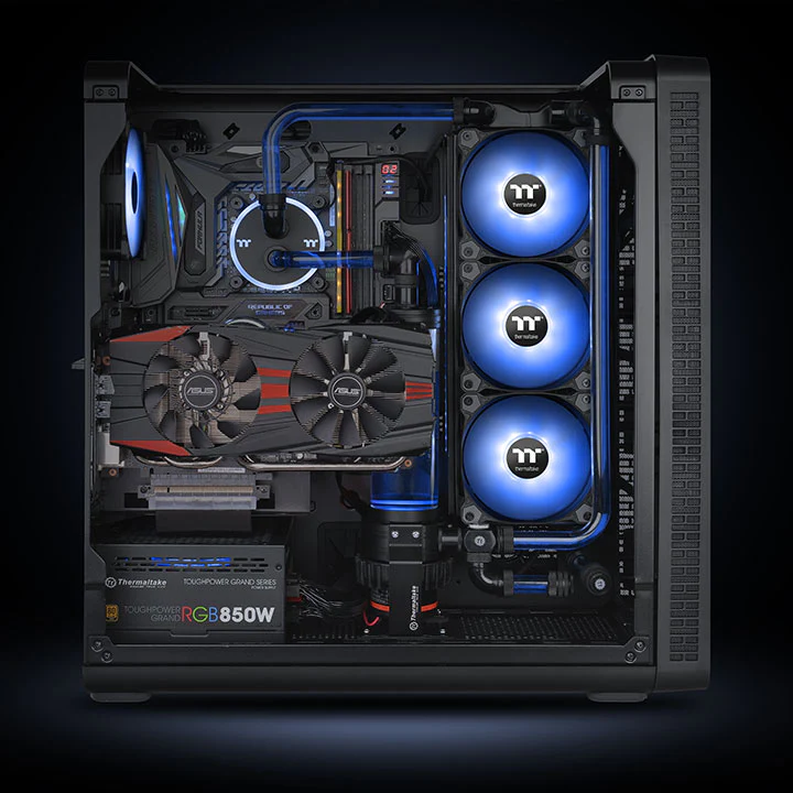 Pure A12 Radiator Fan (Single Fan Pack) - Blue - Image 5